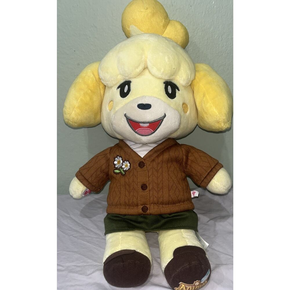 Build-A-Bear Workshop Animal Crossing Isabelle With Winter Outfit 20" Inches